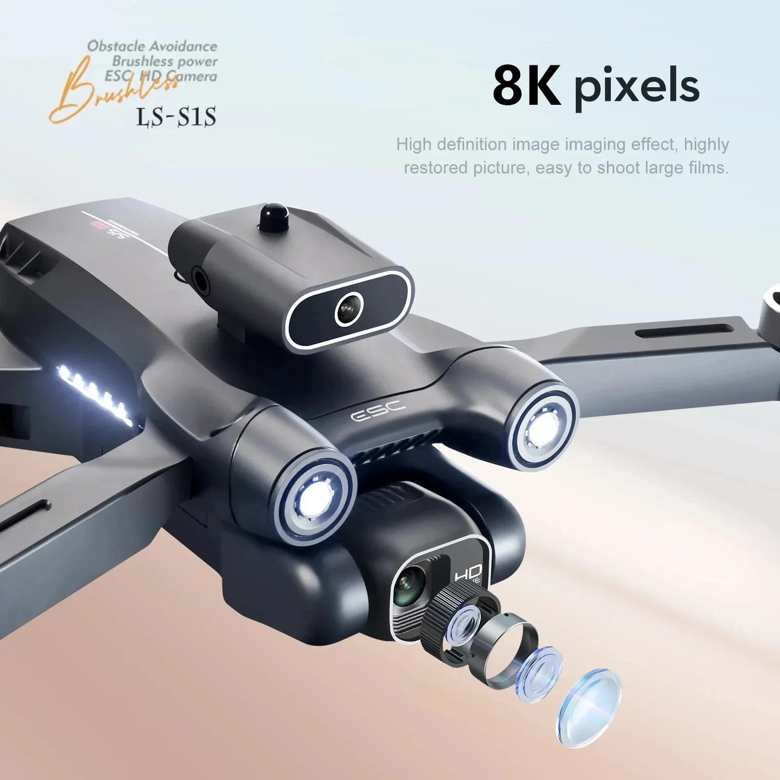 New S1S 5G GPS Drone Camera 8K - đánh giá và giá Drone Surveying