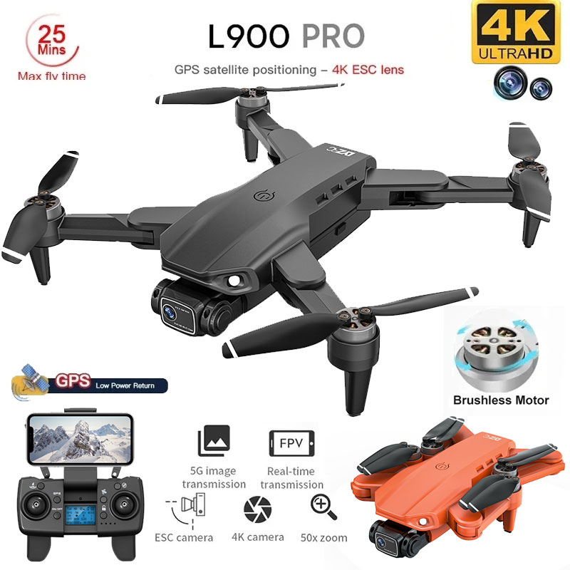 L900 Pro GPS Drone 4K Professi - đánh giá và giá Drone Surveying