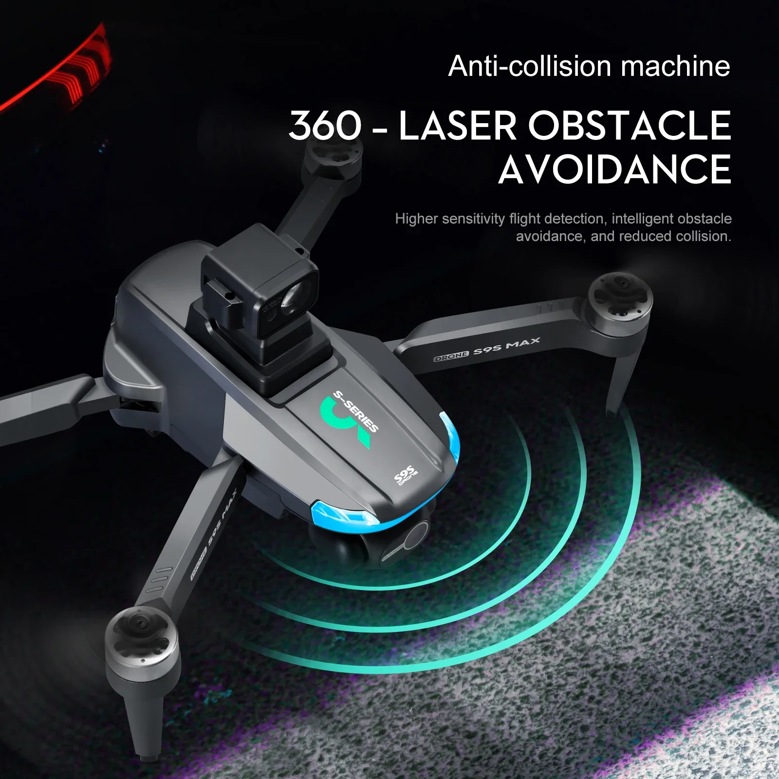 NEW S9S MAX MINI Drone 4K 2-Ax - đánh giá và giá Drone Cinematic