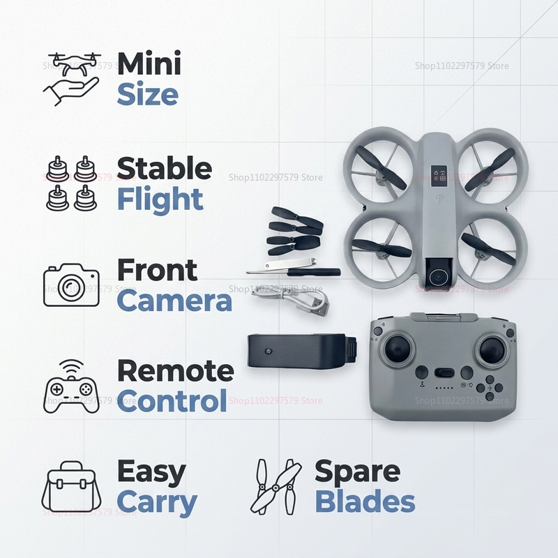 Mini Drone with 8K HD Camera F - đánh giá và giá Drone Video Production