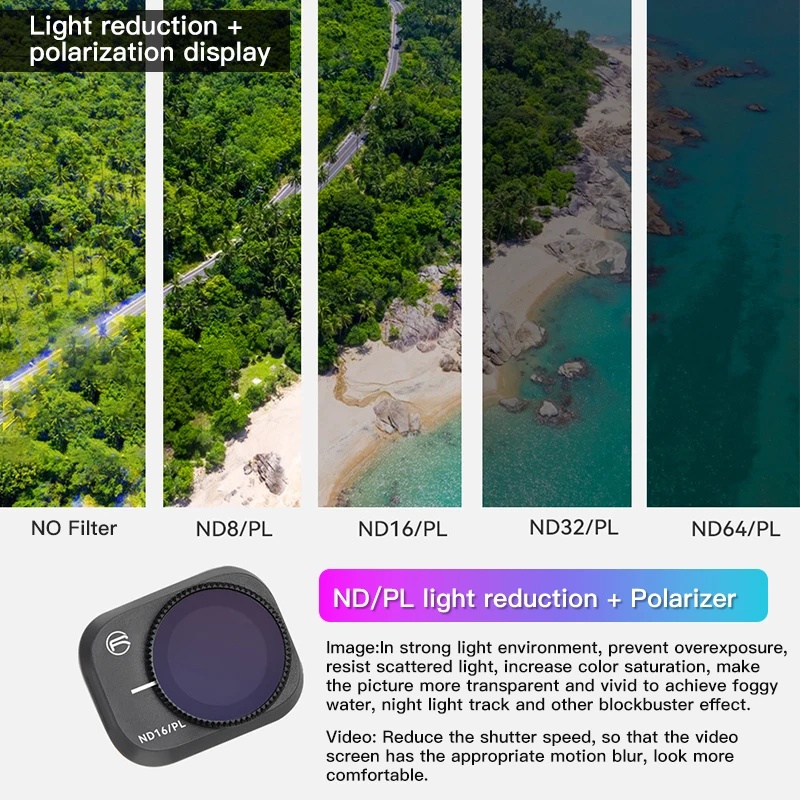 RCSTQ For DJI Mini 3 Pro Filte - đánh giá và giá Drone Video Production