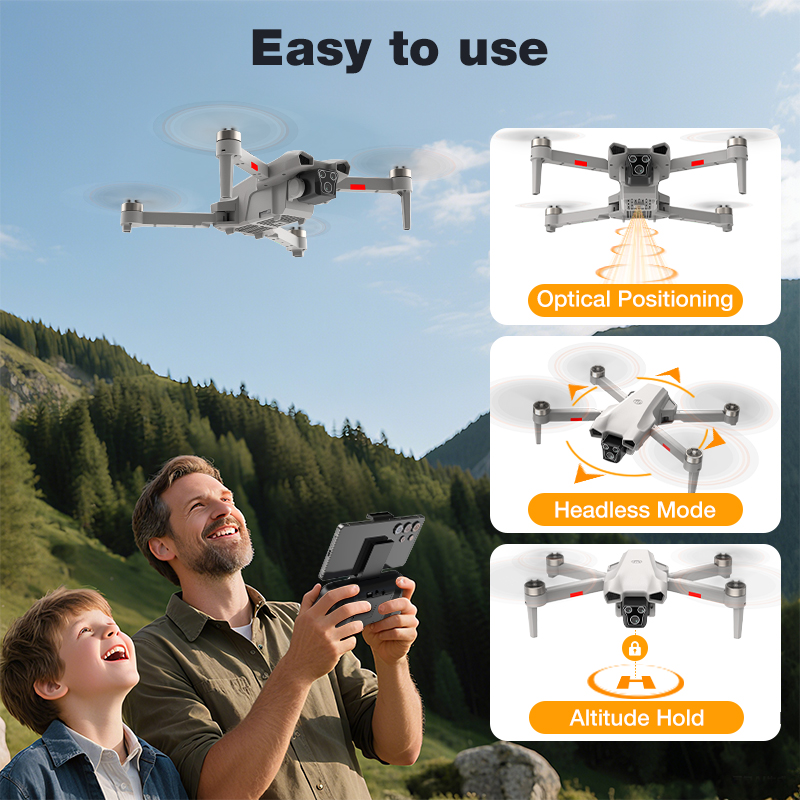 NEW Hot L017 Pro Drone Brushle - đánh giá và giá Drone Surveying