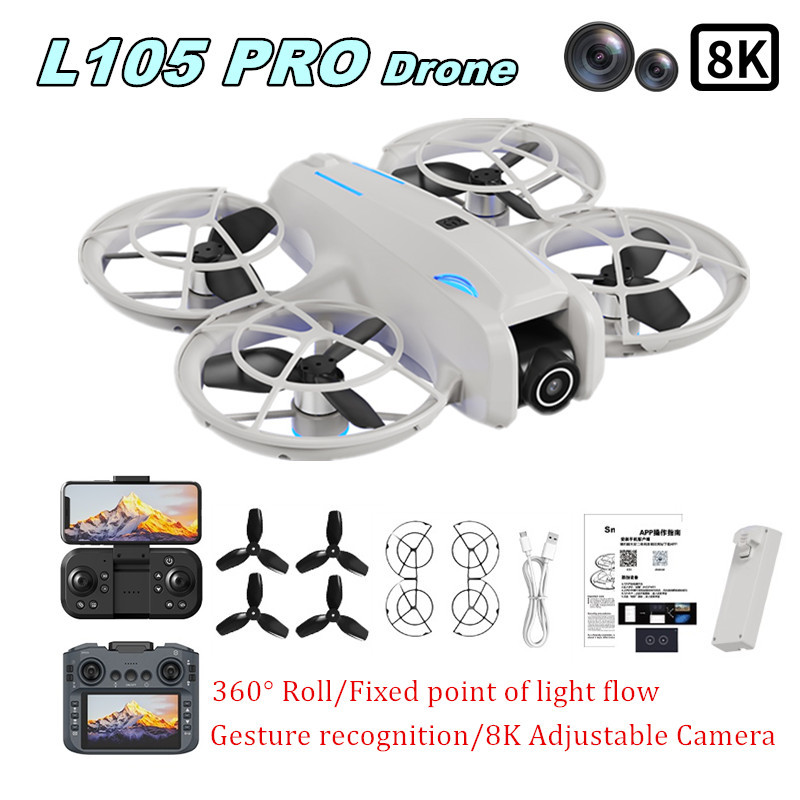 L105 PRO Drone Duel 8k Lens Fu - đánh giá và giá Drone Lidar