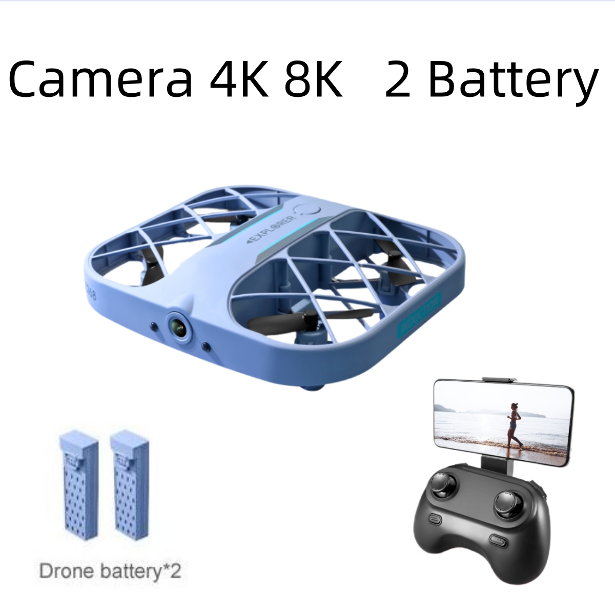 JJRC H107 FPV RC Drone with 2  - đánh giá và giá Drone Cinematic