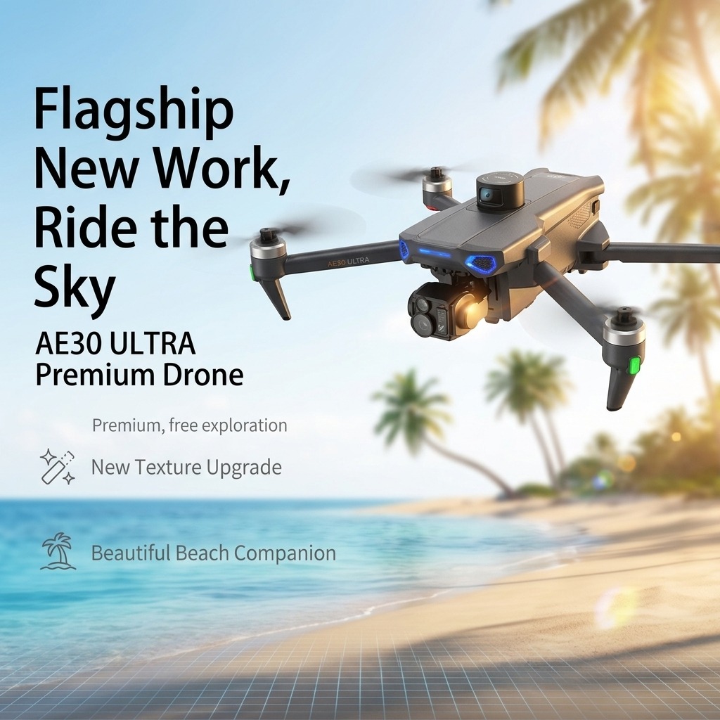 NEW AE30 Ultra GPS Drone 4K Pr - đánh giá và giá Drone Multispectral